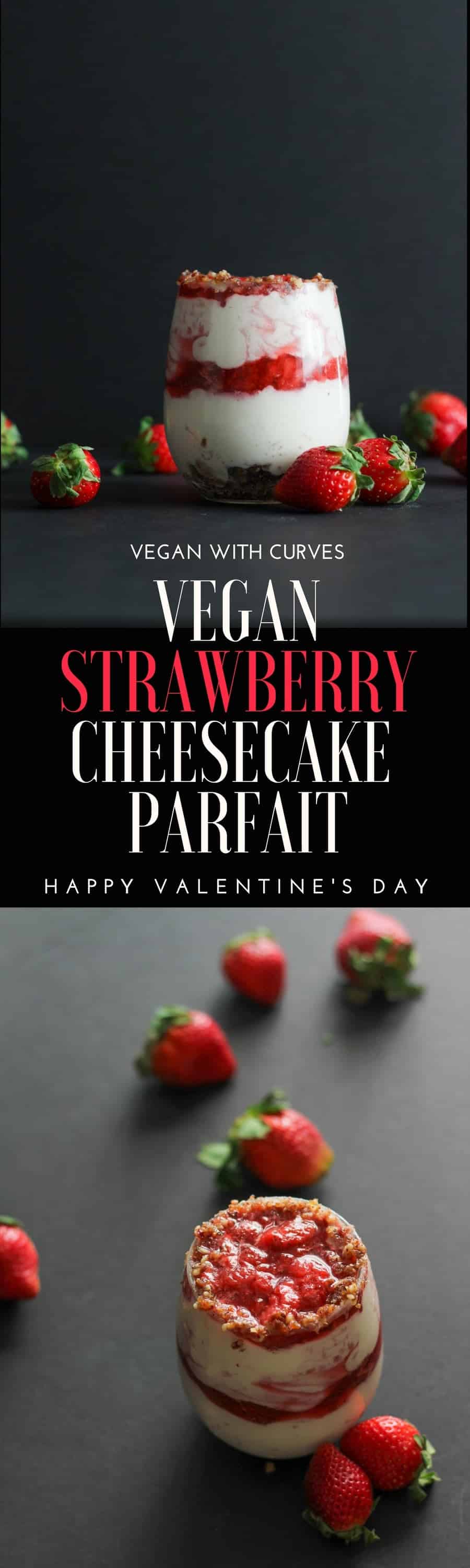 This strawberry cheesecake parfait is a vegan version of the classic strawberry cheesecake. Made with filling cashews, fresh strawberries, and naturally sweetened with monk fruit!