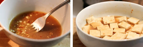 Marinate Tofu
