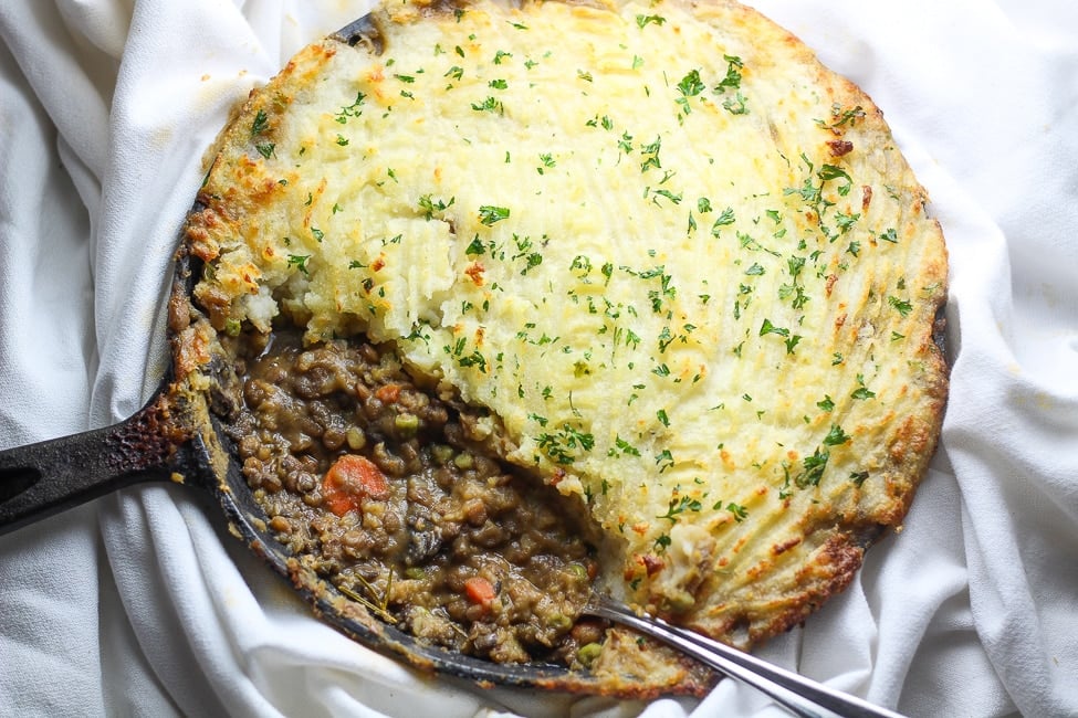 Lentil Shepherd's Pie Vegan With Curves