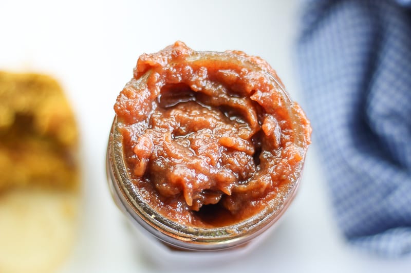 Easy Apple Butter Recipe (Slow Cooker) - Vegan With Curves