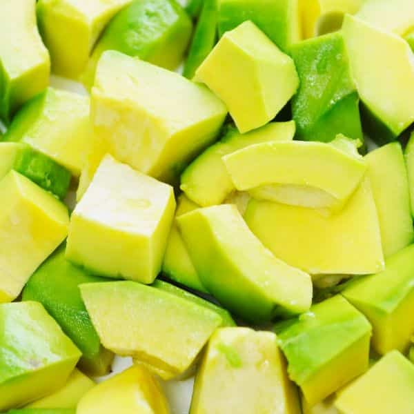 picture of chopped up avocado