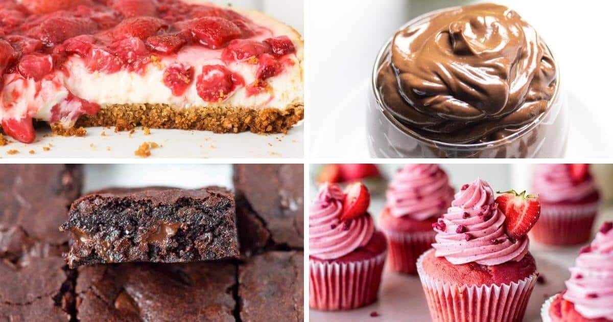 Indulgent 36 + Vegan Valentines Desserts - Vegan With Curves