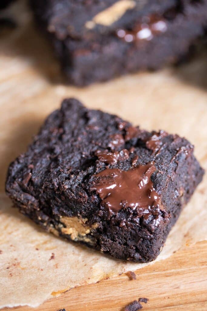 photo of brownies on a cutting board