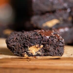 photo of brownies on a cutting board