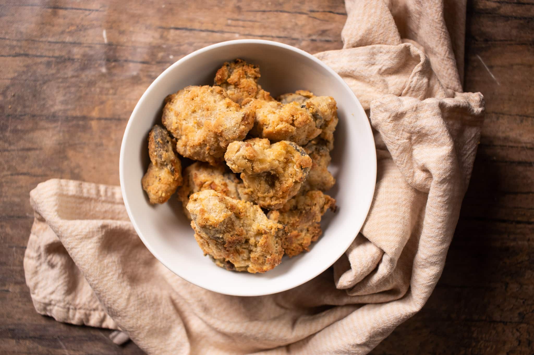 Air Fried Oyster Mushrooms (Ninja Foodi) - Vegan With Curves