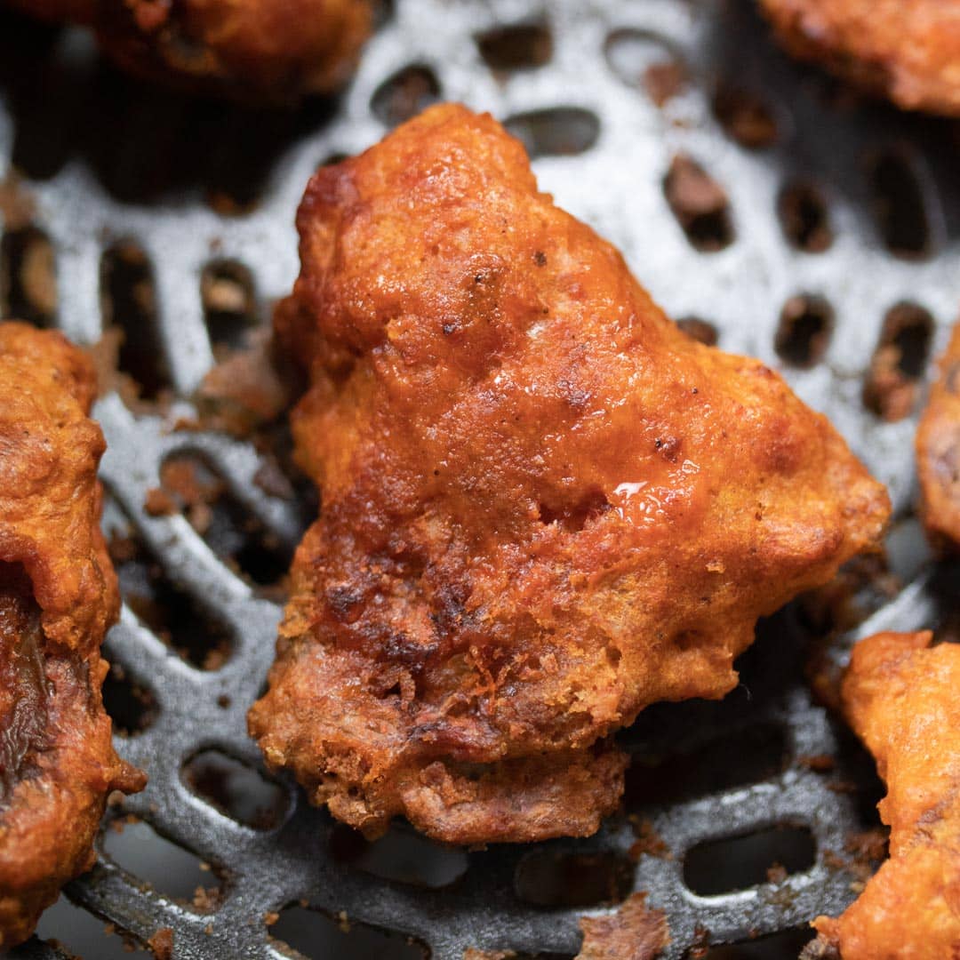 Oyster Mushroom Buffalo Vegan Wings (Air Fryer) Vegan With Curves
