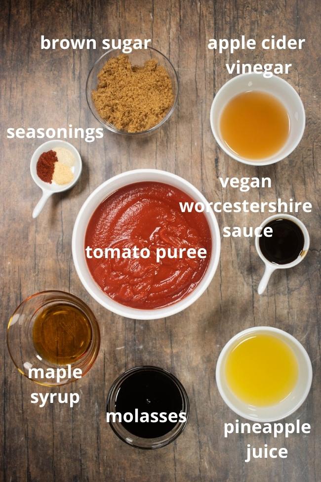 photo of BBQ sauce ingredients