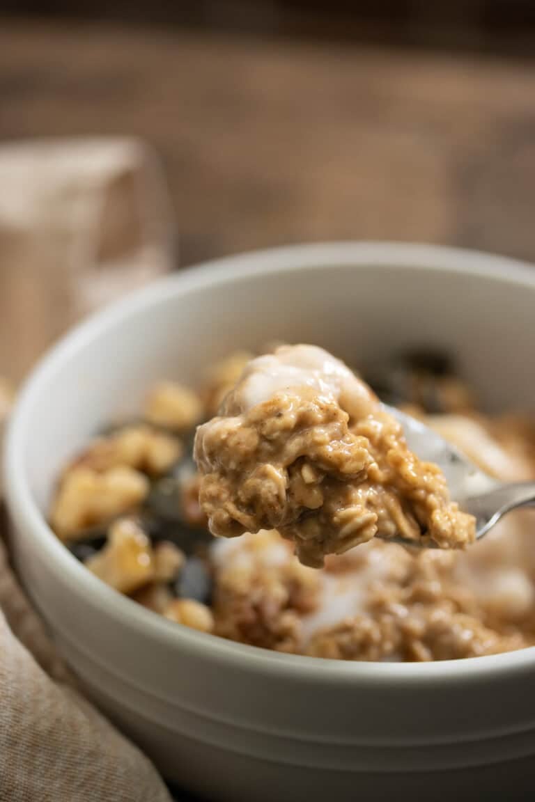 Pumpkin Spice Overnight Oats (High Calorie and High Protein) - Vegan ...