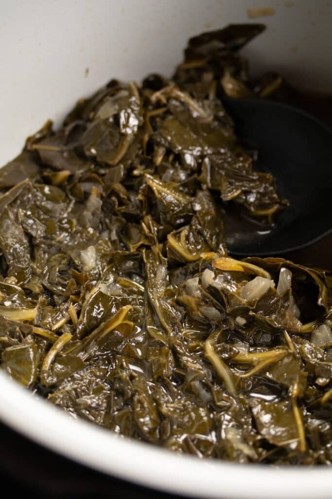 collard greens in an instant pot